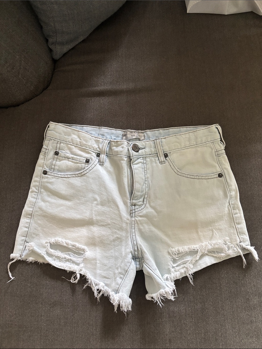 Free people Jean shorts 26